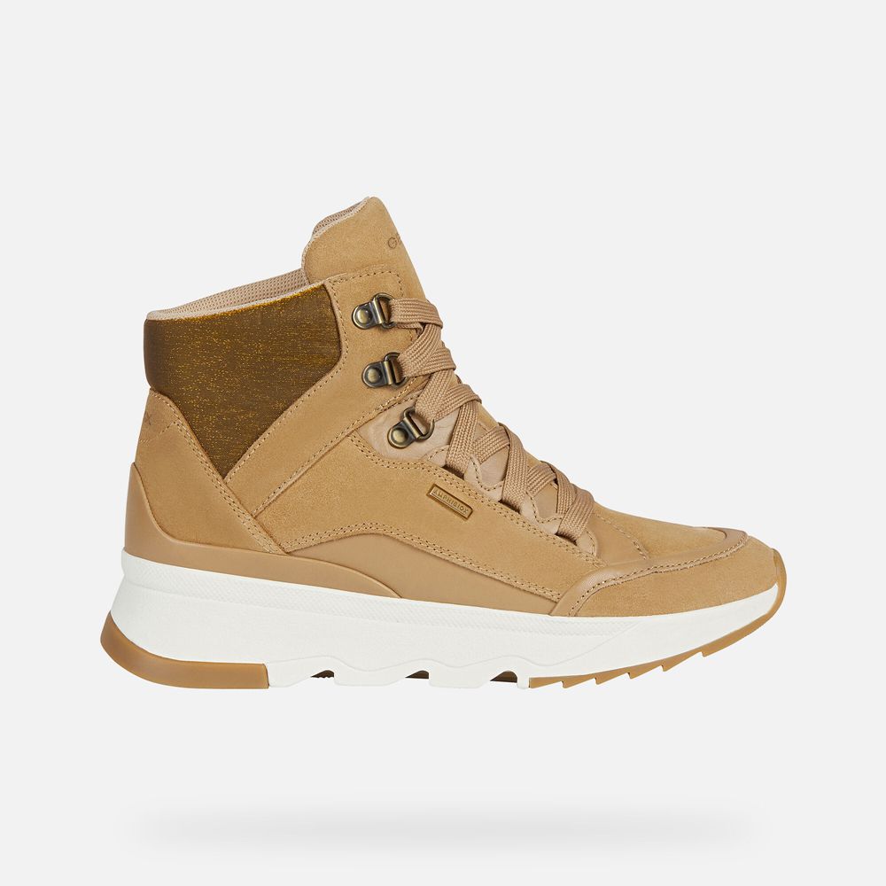 Geox Bayan Ankle Bot Kahverengi - Falena Abx - DCI-713689